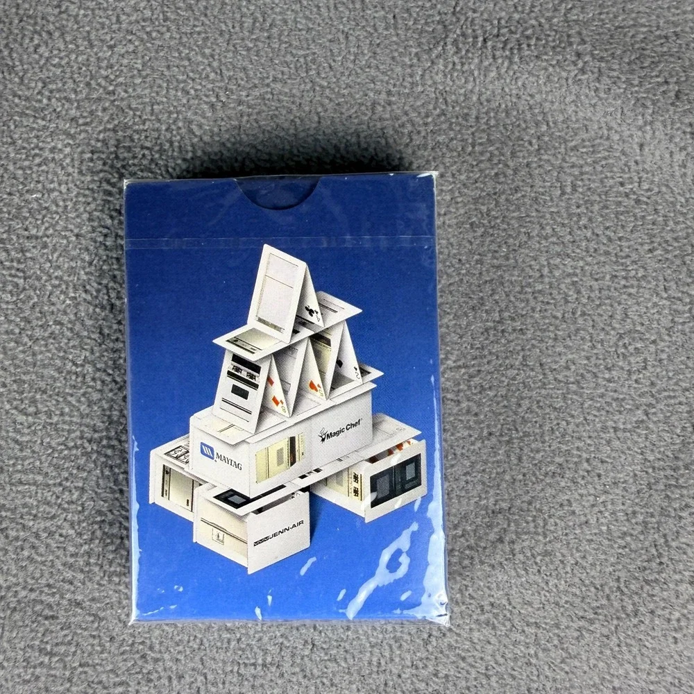 Vintage Maytag Builder Direct Playing Cards Sealed Deck JennAir Magic Chef Promo
